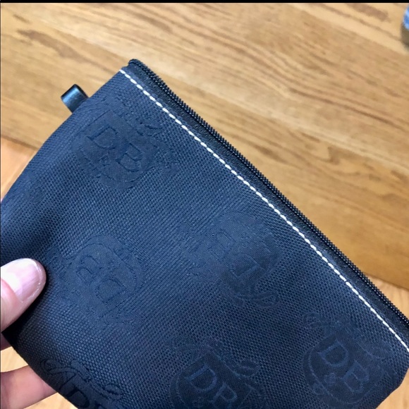 DOONEY & BOURKE | VINTAGE DB BLUE EAST WEST SIGNATURE COIN CARD PURSE SMALL - Picture 16 of 16